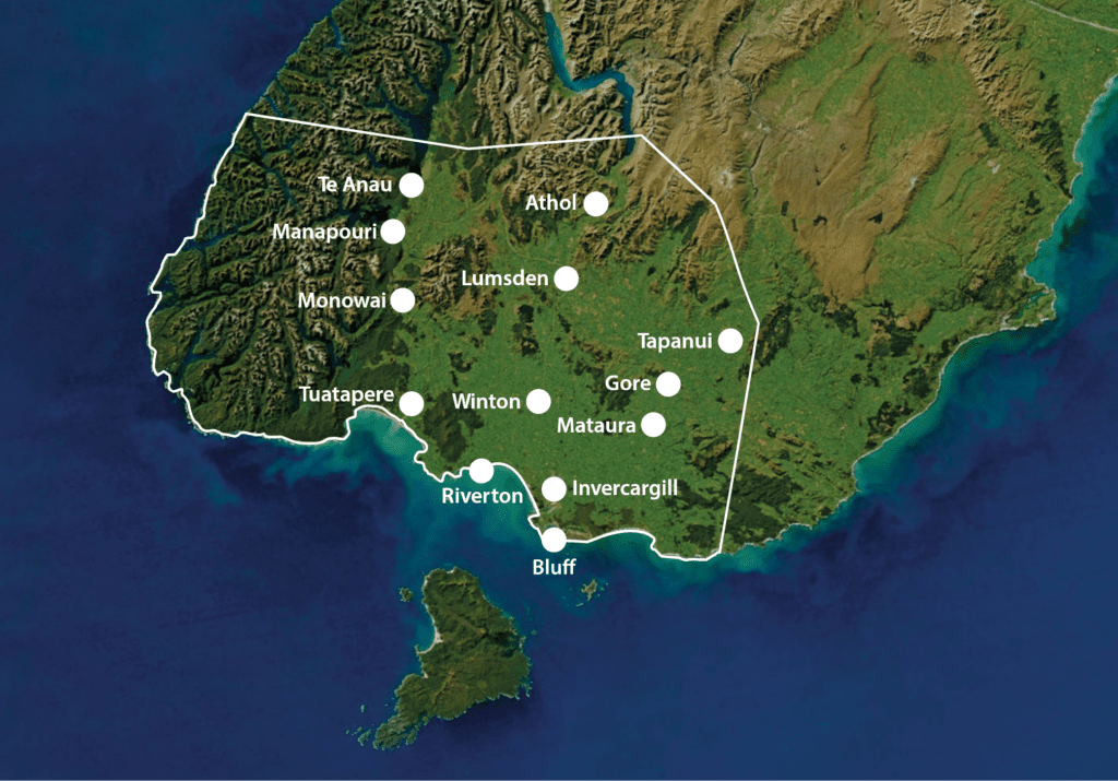 Southern Warm Homes Map Coverage