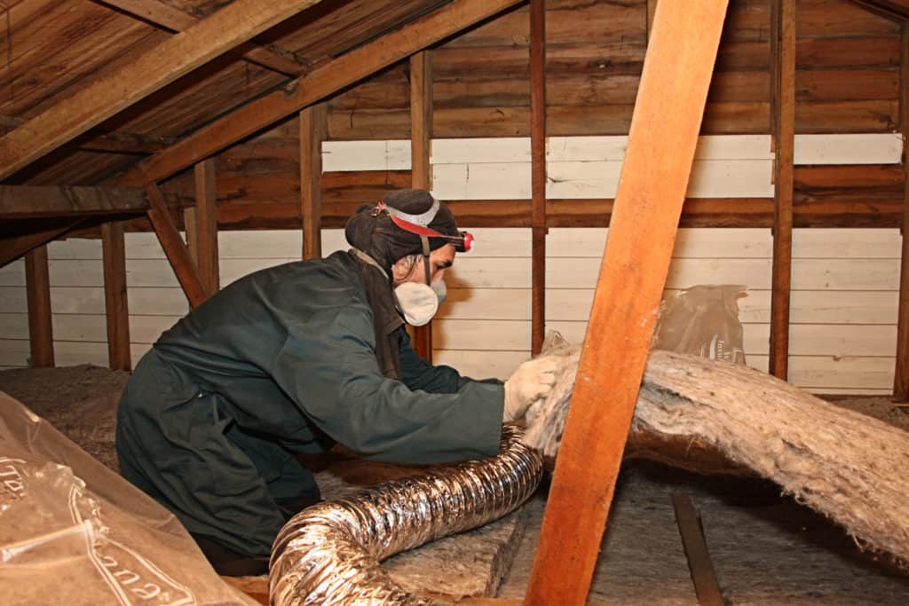 Roof Insulation Installation